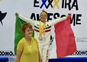 Triunfa la quintanarroense Helena Cárdenas en el Campeonato Mundial de Gimnasia para atletas con síndrome de down