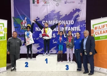 Pesistas quintanarroenses conquistan 25 preseas en el Campeonato Nacional Infantil de Halterofilia