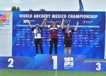 Resaltan atletas quintanarroenses en el World Archery México Championship de Guadalajara