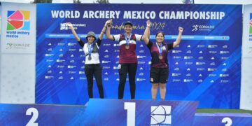 Resaltan atletas quintanarroenses en el World Archery México Championship de Guadalajara