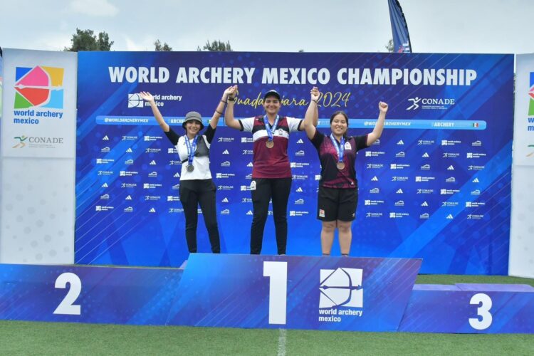 Resaltan atletas quintanarroenses en el World Archery México Championship de Guadalajara