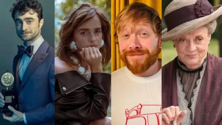 Así se despiden los protagonistas de “Harry Potter” de la actriz Maggie Smith