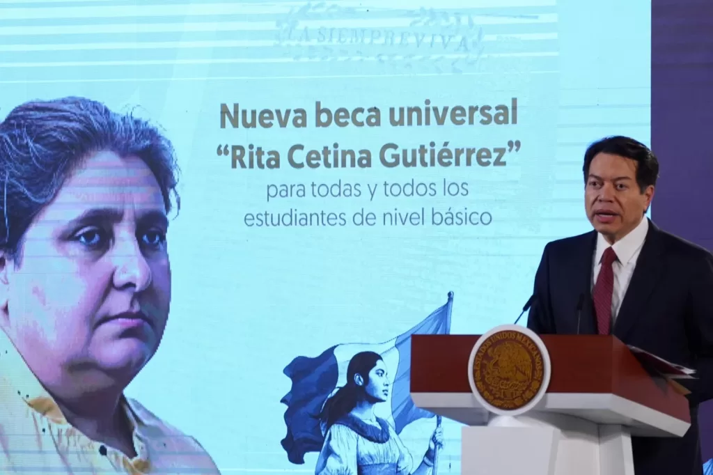 "Beca Rita Cetina" Aumenta a mil 900 pesos para estudiantes en México