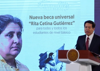 "Beca Rita Cetina" Aumenta a mil 900 pesos para estudiantes en México