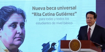 "Beca Rita Cetina" Aumenta a mil 900 pesos para estudiantes en México