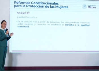 Claudia Sheinbaum presenta iniciativa de reformas en apoyo y protección a mujeres