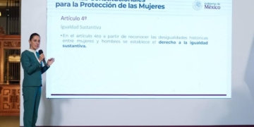 Claudia Sheinbaum presenta iniciativa de reformas en apoyo y protección a mujeres