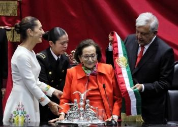Claudia Sheinbaum despide a Ifigenia Martínez, “mujer consecuente y de convicciones”