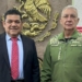 Se reúne Javier May con titular de la Sedena; coordinarán estrategia de seguridad