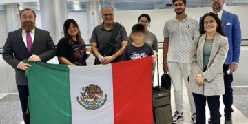 SRE gestiona vuelos humanitarios para salida de mexicanos en Líbano