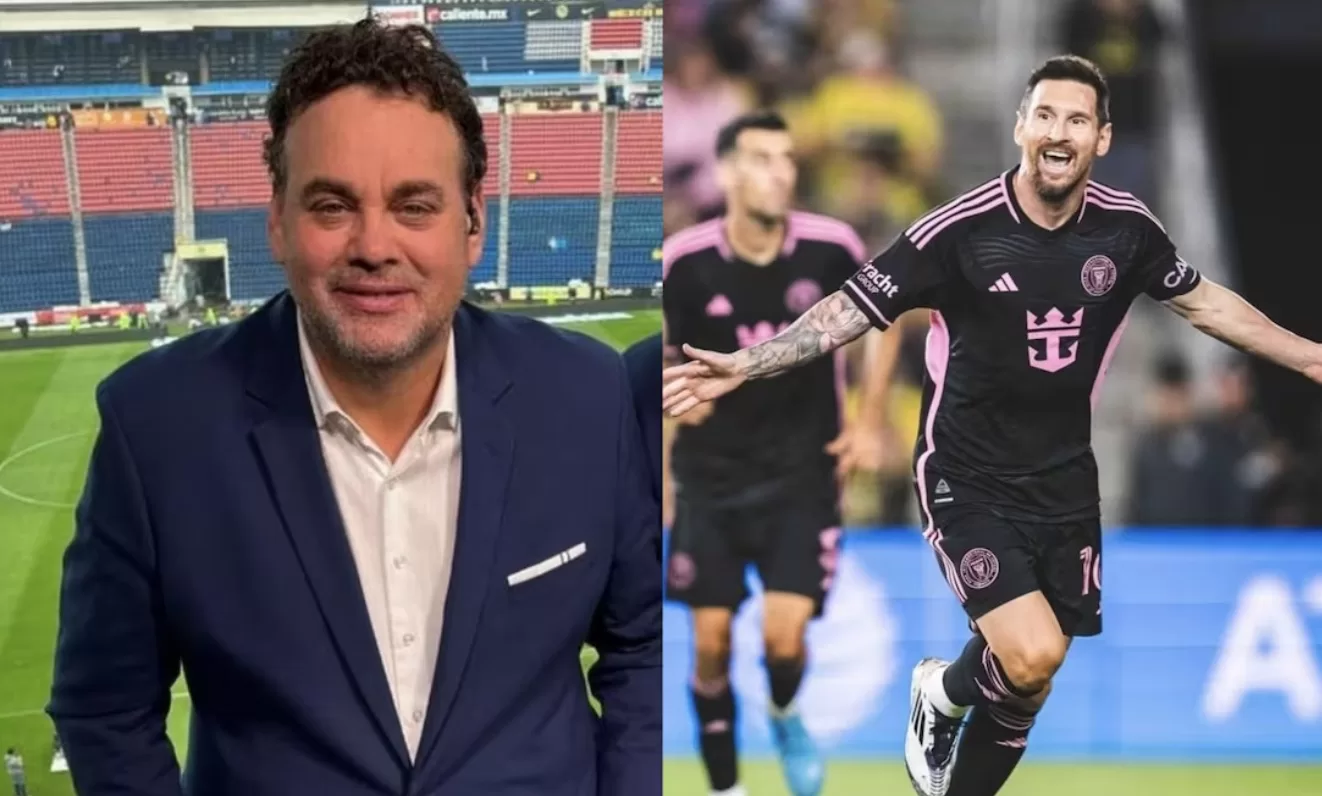 Aplaude David Faitelson que Messi e Inter Miami participen en el Mundial de Clubes