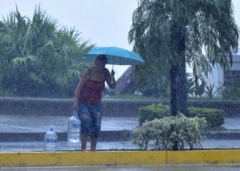 Deja el huracán “Milton” fuertes lluvias en Tabasco