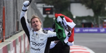 Brad Pitt, presente en el Gran Premio de México para filmar su nueva película