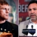 "Seré tu padre por siempre" Ataca Óscar de la Hoya de nuevo al Canelo Álvarez