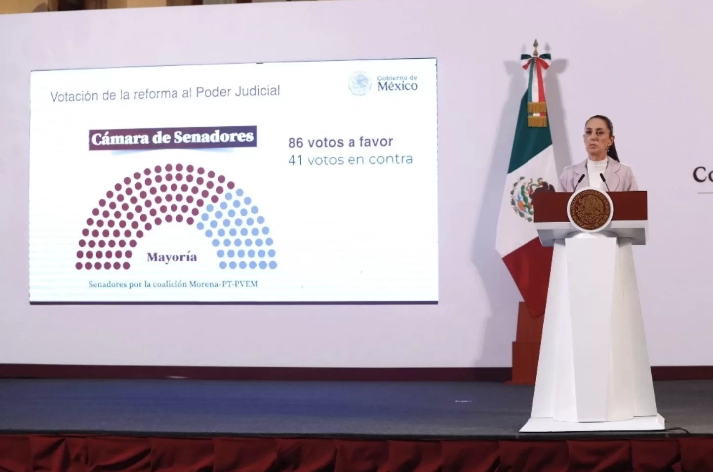 El paro del Poder Judicial afecta la seguridad: Claudia Sheinbaum