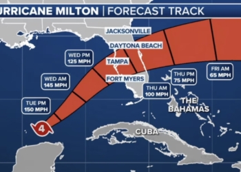 "Amenaza extremadamente seria" Advierten sobre huracán Milton en Florida