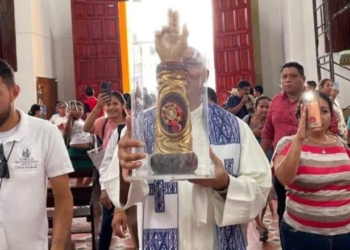 Tabasco se despide de la reliquia de San Judas Tadeo