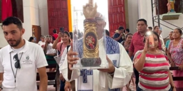 Tabasco se despide de la reliquia de San Judas Tadeo