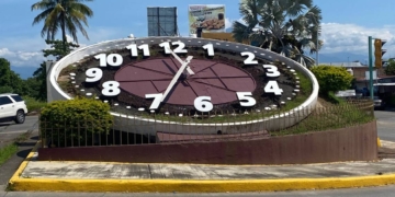 Listo el Reloj Floral; manecillas ya marcan la hora