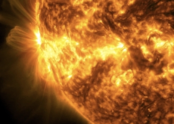 Emite el Sol una fuerte llamarada de la clase más intensa