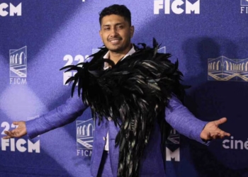 Reaparece Tenoch Huerta en el Festival de Cine de Morelia