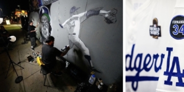 Realizan homenaje a Fernando 'Toro' Valenzuela en Serie Mundial