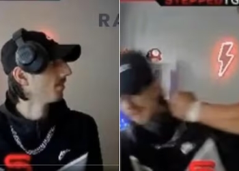 Sufre streamer violencia por hermano de su novia durante transmisión