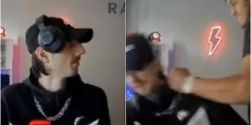 Sufre streamer violencia por hermano de su novia durante transmisión