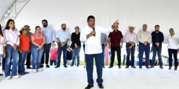 Javier May anuncia visita mensual al municipio de Emiliano Zapata