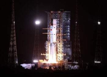 Reingresa la nave espacial de carga Tianzhou-7 a la atmósfera