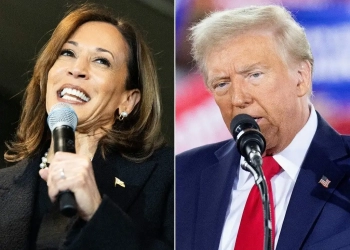 Cerrada contienda entre Kamala Harris y Donald Trump en siete estados claves