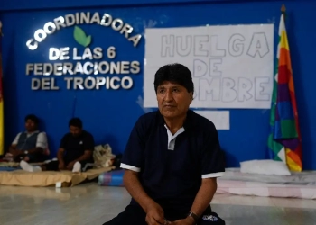 Pide el ex presidente de Bolivia, Evo Morales, diálogo sin condiciones