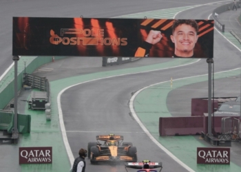 Domina Lando Norris clasificación para el GP de Brasil