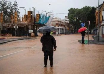 Málaga y Valencia, en “alerta roja” ante nueva ola de lluvias torrenciales