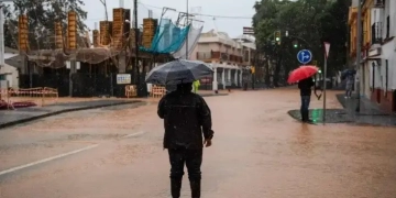 Málaga y Valencia, en “alerta roja” ante nueva ola de lluvias torrenciales