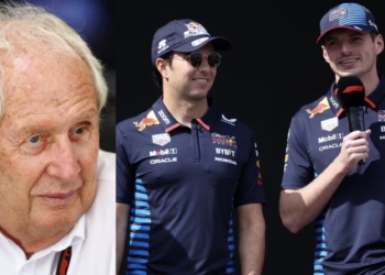 "Si ganamos será gracias a Verstappen" Lanza Helmut Marko pedrada a Checo Pérez