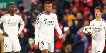 Real Madrid cuestionó a Mbappé tras la derrota ante el Liverpool por Champions