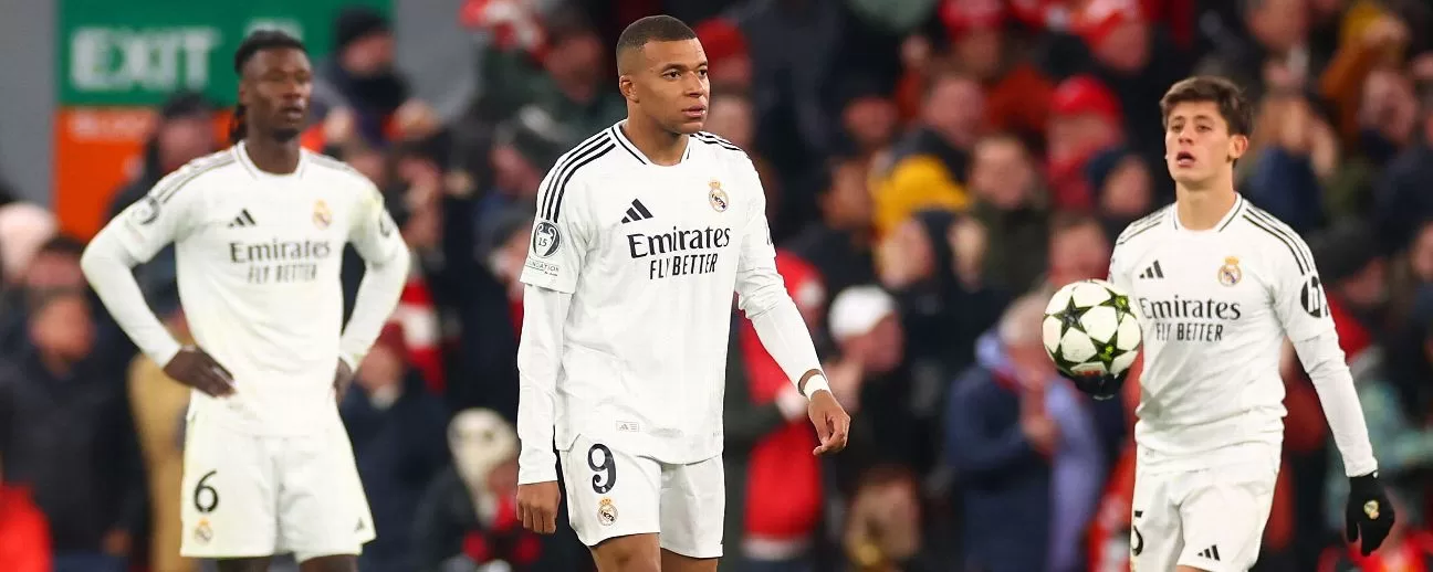 Real Madrid cuestionó a Mbappé tras la derrota ante el Liverpool por Champions