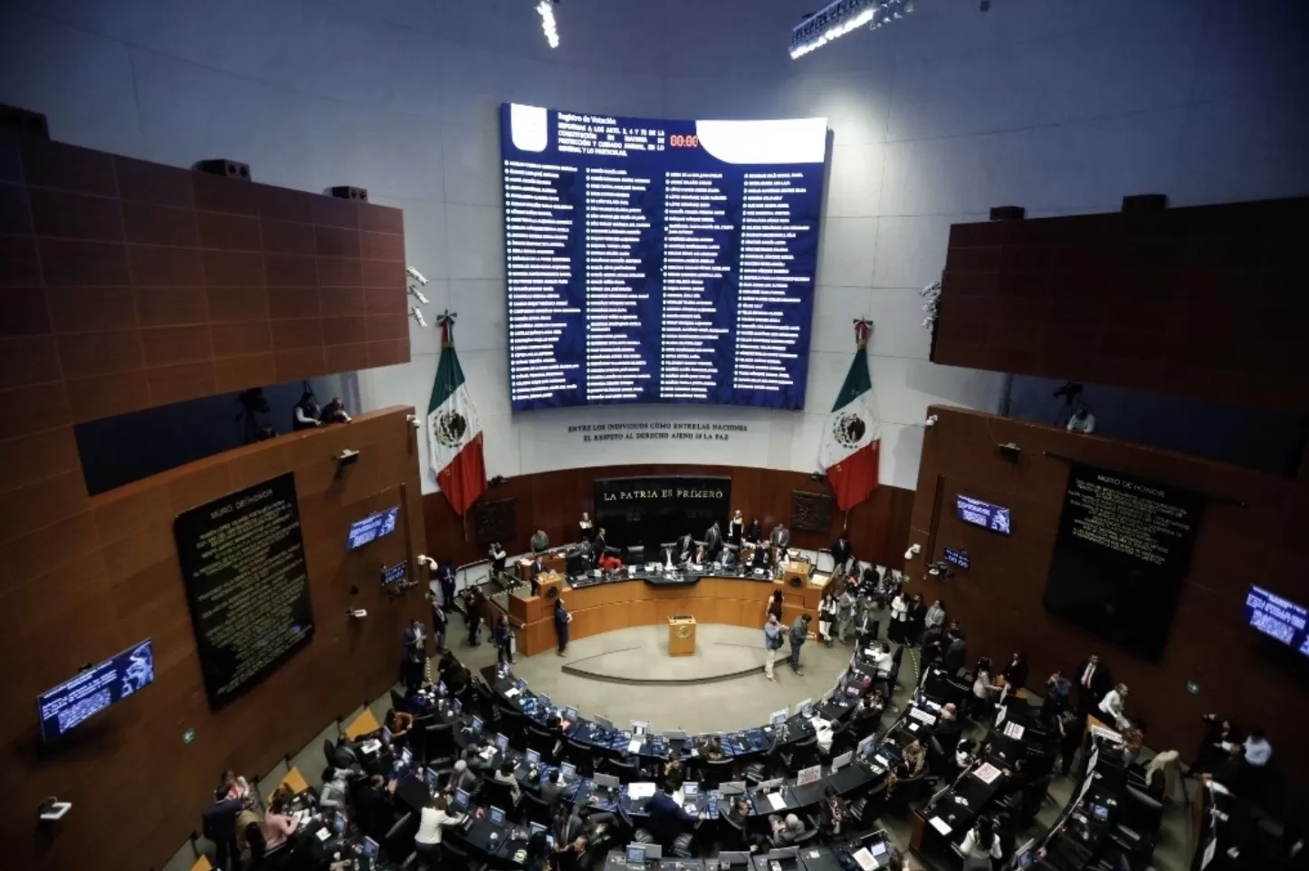 Avanza en el Senado reforma sobre la prisión oficiosa