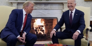 Se reúnen Trump y Biden en la Casa Blanca por primera vez luego de elecciones