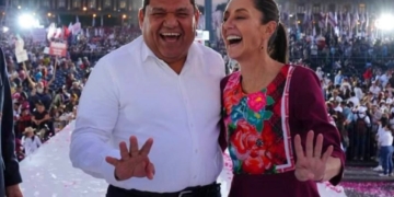 Agradece Claudia Sheinbaum a Javier May en primer aniversario del Tren Maya