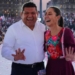 Agradece Claudia Sheinbaum a Javier May en primer aniversario del Tren Maya