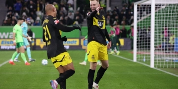 Borussia vence al podio de Bundesliga y quedan 3-1 a Wolfsburgo