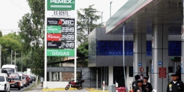 Cayó producción de Pemex un 9.8% durante noviembre