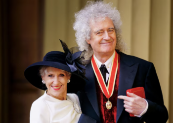 Habla esposa de Brian May sobre la recuperación del guitarrista luego de derrame cerebral