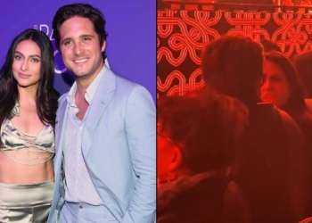 Captan pelea entre Diego Boneta y Renata Notni en concierto de Alejandro Fernández