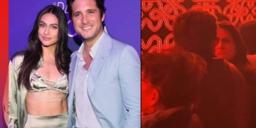 Captan pelea entre Diego Boneta y Renata Notni en concierto de Alejandro Fernández