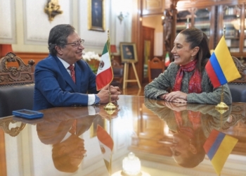 Abordé con Gustavo Petro temas de educación y reunión de la Celac: Claudia Sheinbaum