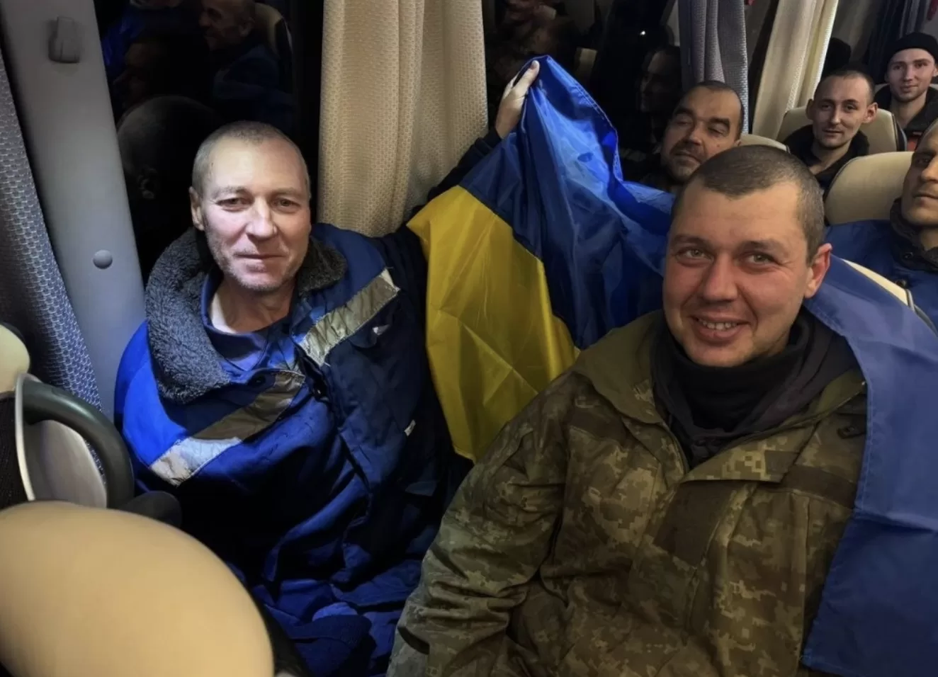 Rusia y Ucrania intercambian prisioneros de guerra en vísperas de Año Nuevo