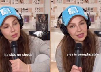 "Ha sido un shock doloroso" Thalía habla sobre la muerte de su hermana Ernestina Sodi